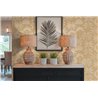 Papeldecor|Colonial minimalist palm wallpaper yellow|Hospitality