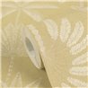 Papeldecor|Papel pintado colonial palmeras minimalistas amarillo|Hosteleria