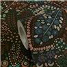 Papeldecor|Boho chic floral wallpaper dark tones|Hospitality