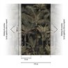 Papeldecor|Tropical landscape wall mural with palm trees|Papeldecor