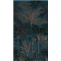 Papeldecor|Papier peint panoramique paysage colonial avec palmiers tropicaux|Papeldecor