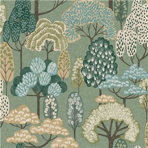 Grandeco|Children’s wallpaper clouds pastel tones|Little Dreamers