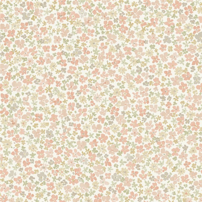 Grandeco|Jugendliche Blumentapete rosa Blumen|Little Dreamers