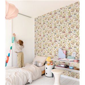 Grandeco|Skandinavische Waldtiere Tapete|Little Dreamers 2
