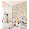 Grandeco|Papel pintado infantil peces y estrellas de mar|Little Dreamers