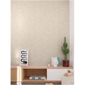 Grandeco|Children’s wallpaper clouds pastel tones|Little Dreamers 2