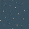 Papel pintado infantil cielo estrellado azul - Grandeco Little Dreamers LD3615