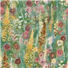 Grandeco|Boho floral wallpaper green|Inia
