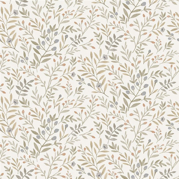 Grandeco|Papier peint petites fleurs scandinave|Inia