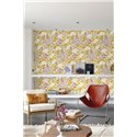 Grandeco|Romantic vintage floral wallpaper|Inia