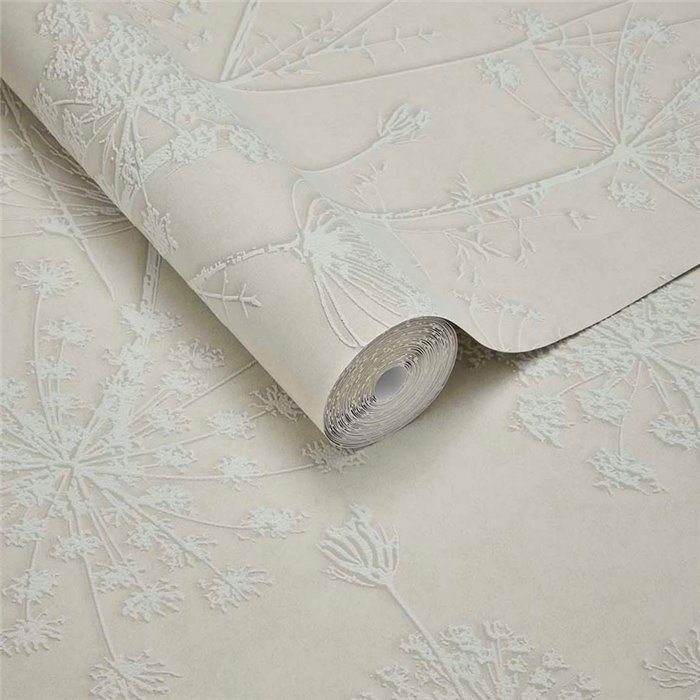 Eijffinger|Tapete minimalistische blumensilhouetten|Riviera Maison