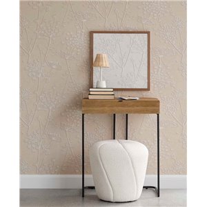 Eijffinger|Papel pintado escandinavo silueta de flores|Riviera Maison 2