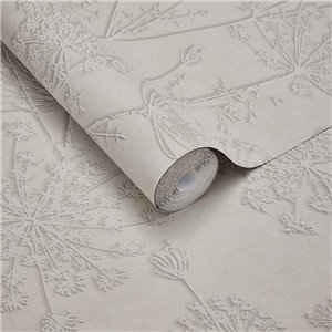 Eijffinger|Papel pintado escandinavo silueta de flores|Riviera Maison