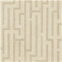 Papel pintado efecto lino patrón laberinto - Eijffinger Riviera Maison 350531