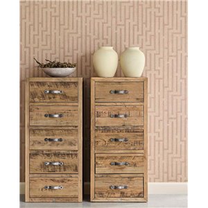 Eijffinger|Tapete geometrisch im labyrinth-stil|Riviera Maison 2