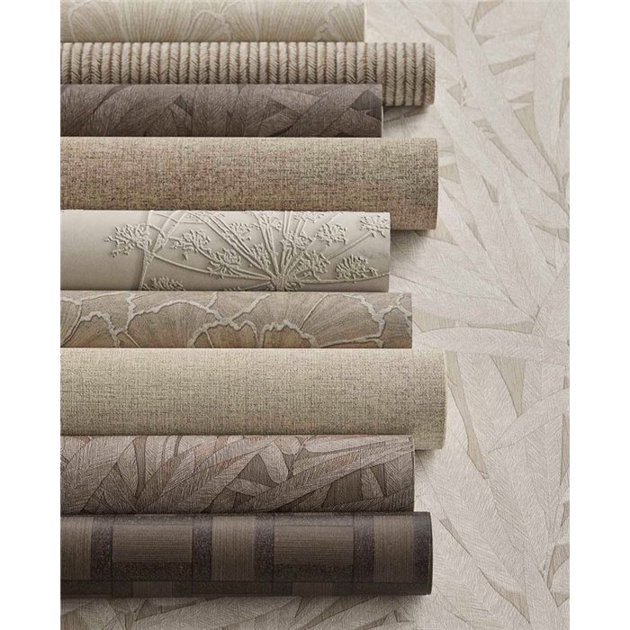 Eijffinger|Stylized palm leaf wallpaper|Riviera Maison