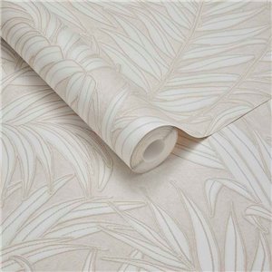 Eijffinger|Papier peint élégant feuilles et fougères tropicales|Riviera Maison