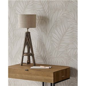 Eijffinger|Papier peint élégant feuilles et fougères tropicales|Riviera Maison 2