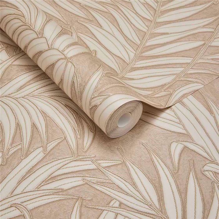 Eijffinger|Papel pintado colonial hojas tropicales|Riviera Maison