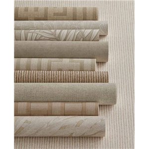 Eijffinger|Elegant wicker mosaic wallpaper|Riviera Maison 2