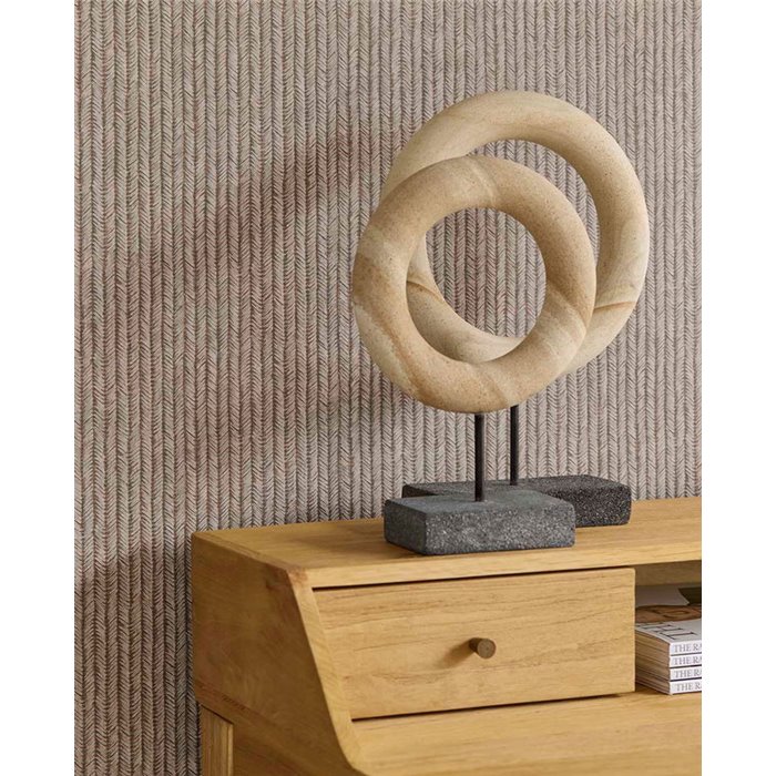 Eijffinger|Rustic braided fiber wallpaper|Riviera Maison