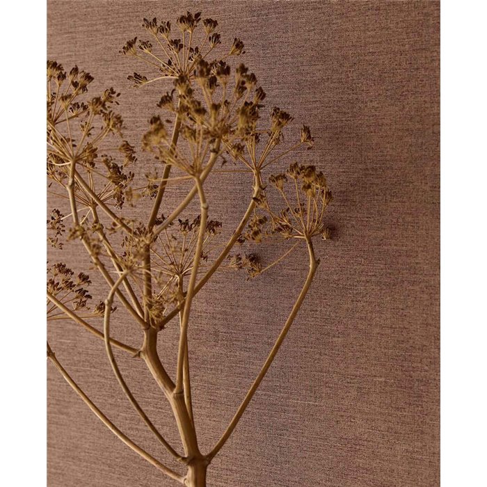 Papel pintado textura de lino terracota - Eijffinger Riviera Maison 350592