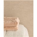 Eijffinger|Papier peint japandi lin beige sable|Riviera Maison