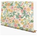 Papier peint vintage grandes fleurs tons pastel - Eijffinger Rifle Paper RI5118