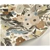 Papier peint romantique grandes fleurs tons neutres - Eijffinger Rifle Paper RI5121