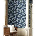 Romantic hydrangea clusters wallpaper blue - Eijffinger Rifle Paper RI5142