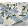 Papier peint fleurs d’hortensia bleu blanc - Eijffinger Rifle Paper RI5143