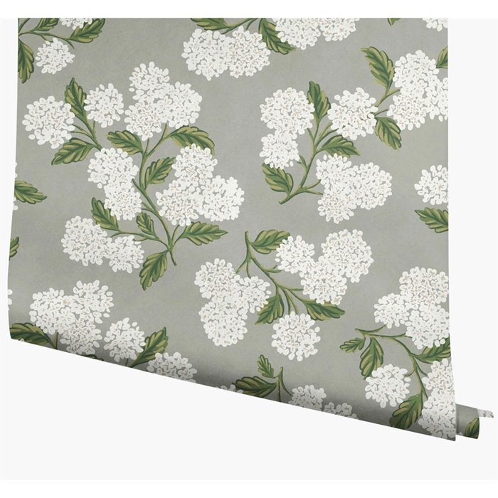 Romantische Blumentapete neutrale Töne - Eijffinger Rifle Paper RI5144