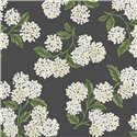 Classic flower wallpaper black background - Eijffinger Rifle Paper RI5146