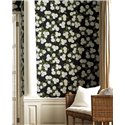 Klassische Blumentapete schwarzer Hintergrund - Eijffinger Rifle Paper RI5146