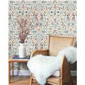 Scandinavian floral wallpaper multicolor - Eijffinger Rifle Paper RI5157