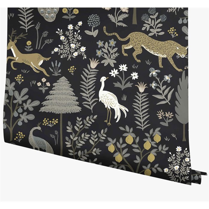 Papel pintado artístico de flores y fauna - Eijffinger Rifle Paper RP7302