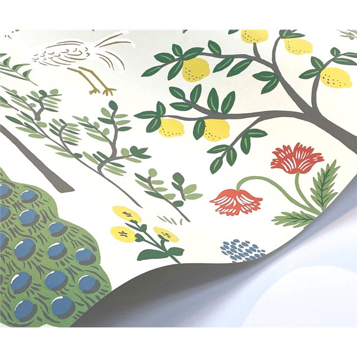 Tapete mit floralem Muster und Tieren - Eijffinger Rifle Paper RP7303