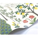 Papel pintado de patrón floral con animales - Eijffinger Rifle Paper RP7303