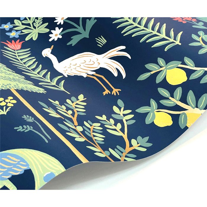 Papier peint décoratif avec fleurs et faune - Eijffinger Rifle Paper RP7304