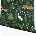 Floral illustrated wallpaper with animals - Eijffinger Rifle Paper RP7306