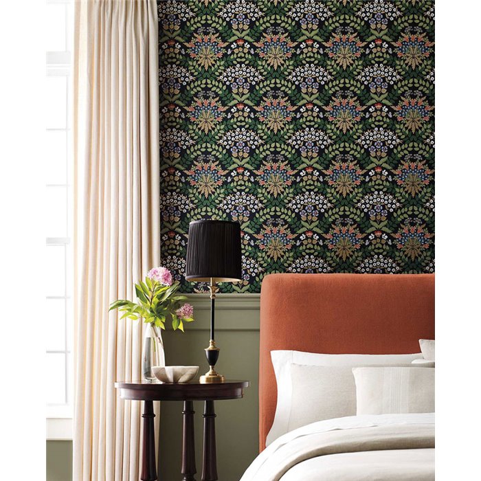 Papel pintado floral Art Nouveau - Eijffinger Rifle Paper RP7318