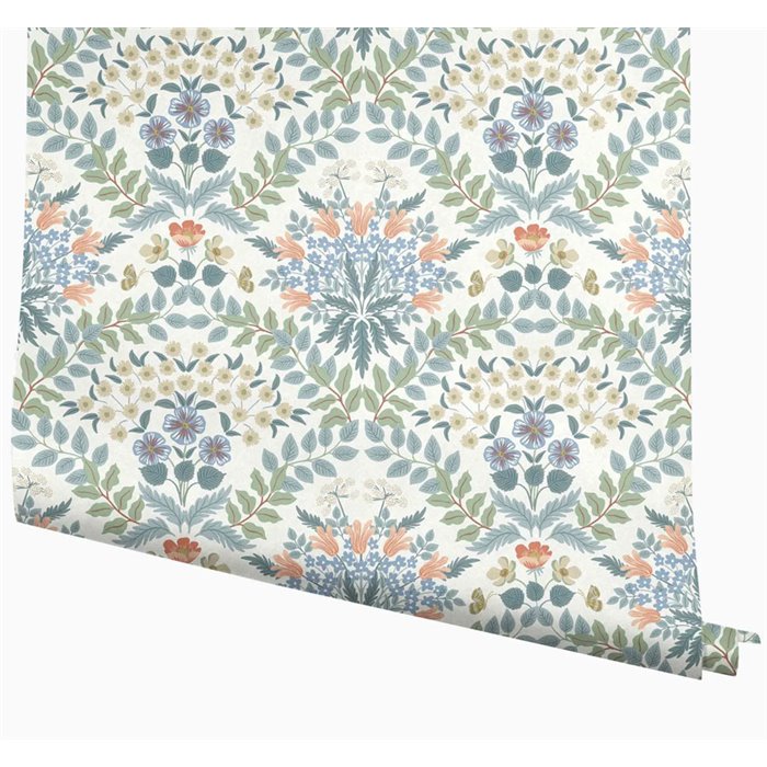 Romantische Tapete mit kleinen Blumen - Eijffinger Rifle Paper RP7319