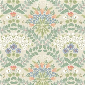 Papel pintado romántico de flores pequeñas - Eijffinger Rifle Paper RP7319