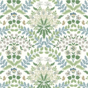 Large flower wallpaper bright colours - Eijffinger Rifle Paper RI5119