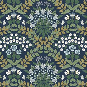 Papier peint fleurs romantiques tons neutres - Eijffinger Rifle Paper RI5144