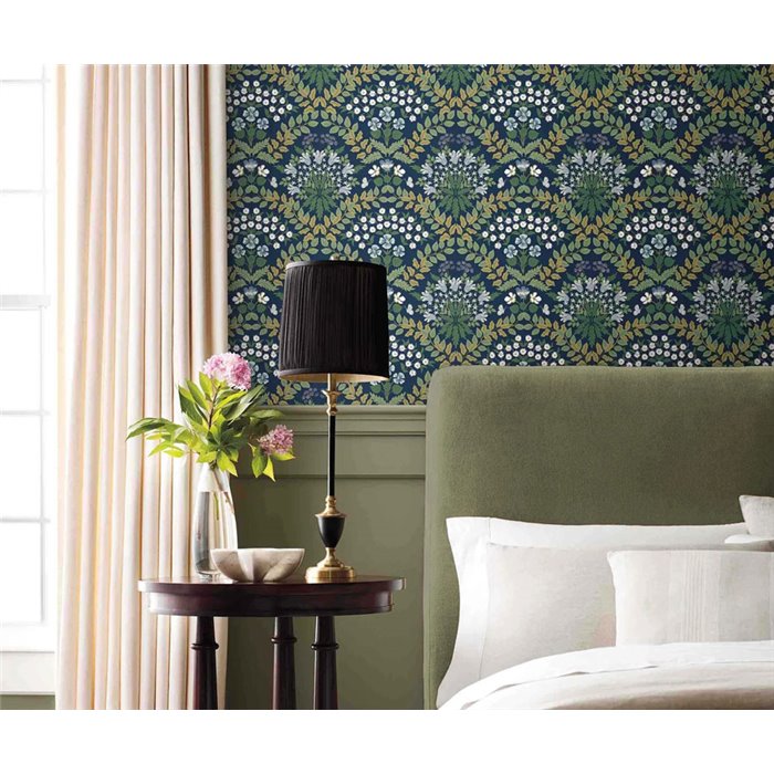 Vintage ornamental floral wallpaper - Eijffinger Rifle Paper RP7324