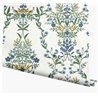 Papier peint floral illustré dans des tons bleus - Eijffinger Rifle Paper RP7330