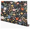 Papel pintado floral vintage negro - Eijffinger Rifle Paper RP7355