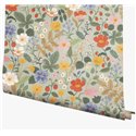 Papier peint floral romantique vert pastel - Eijffinger Rifle Paper RP7356