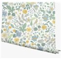 Papier peint à fleurs sauvages blanc et tons pastel - Eijffinger Rifle Paper RP7357